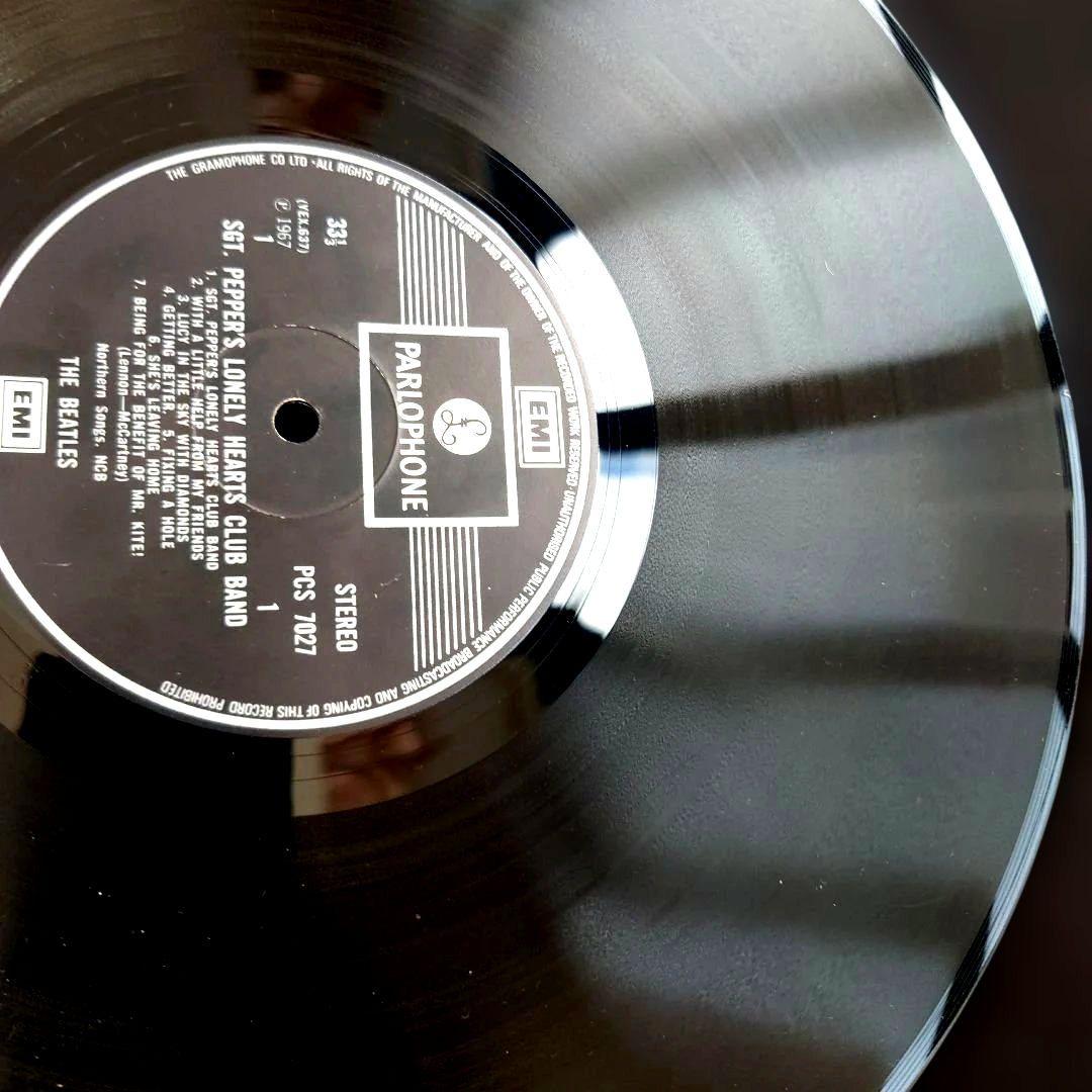 UK盤The Beatles Sgt. Pepper's