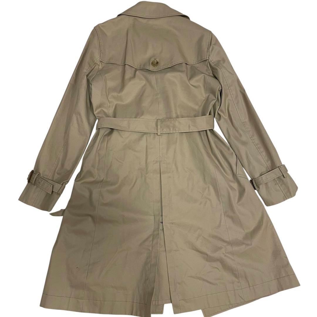 NEWYORKER トレンチコート ベージュ M 牛革バックル　美品