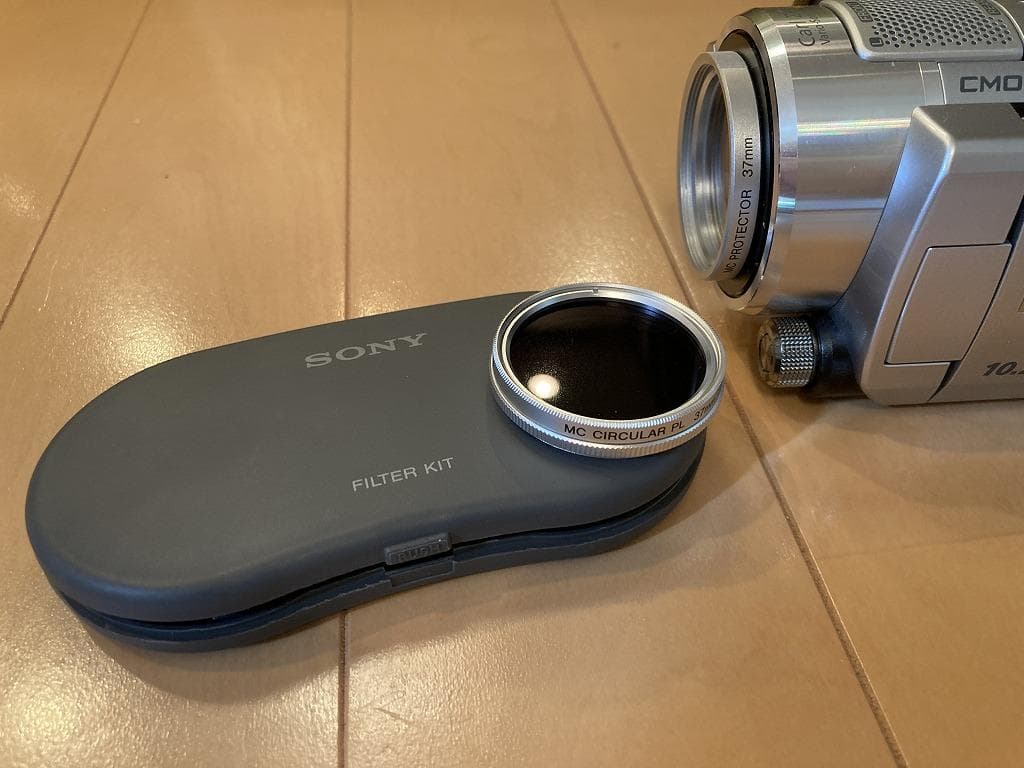SONY ビデオカメラ HDR-SR11と別売り偏光フィルターなどのセット