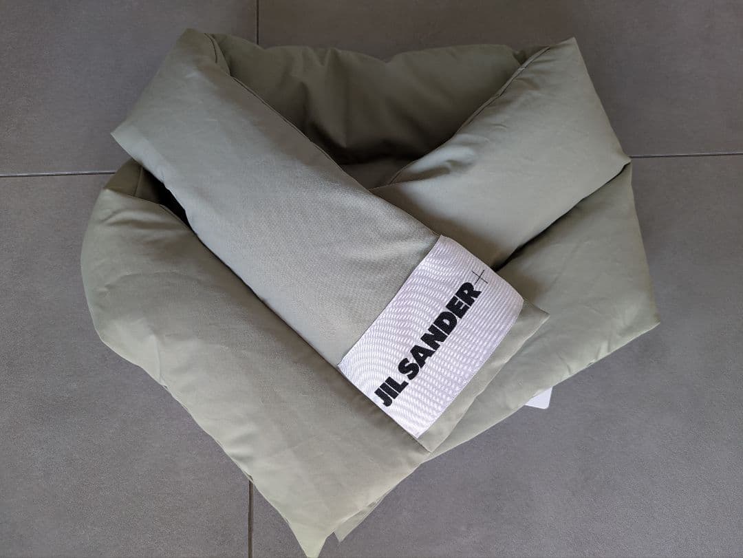 JIL SANDER ダウンスカーフ 新品未使用