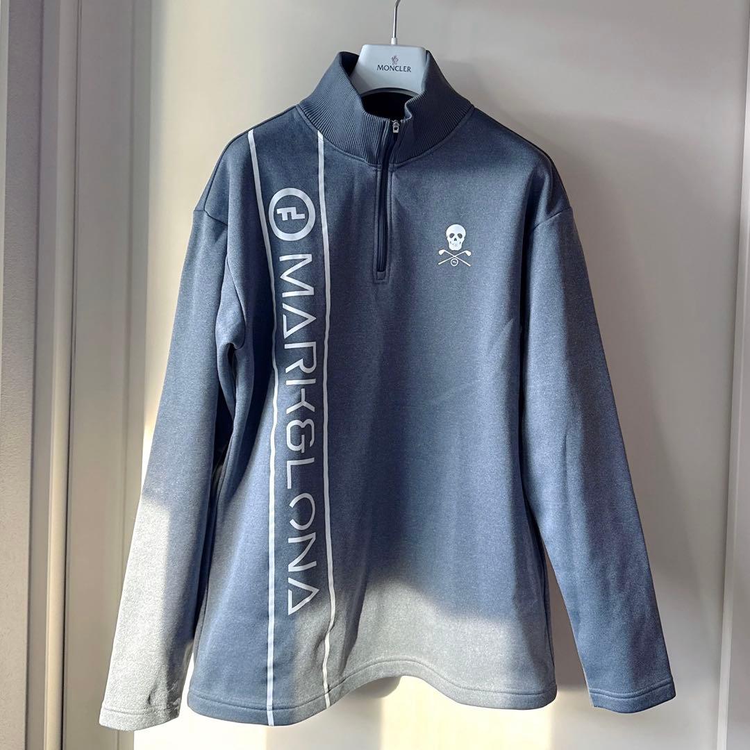 試着のみ★ MARK&LONA フリース ニット マーク&ロナ ブルゾン 正規品