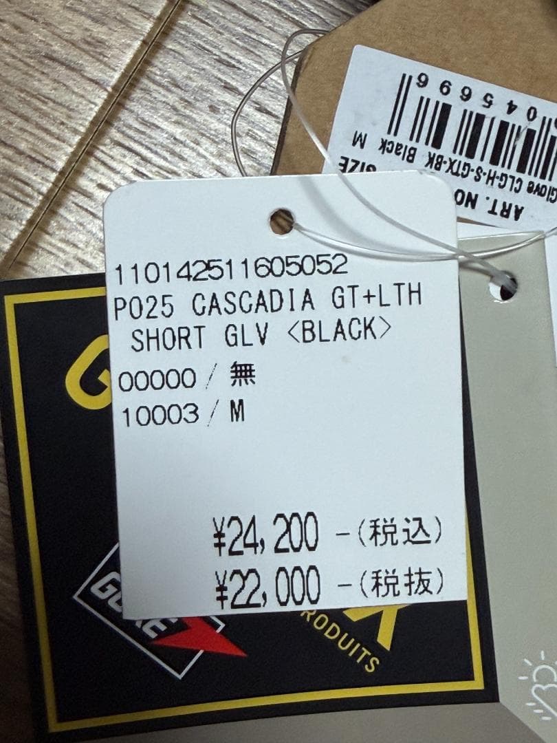 値下げ！POW CASCADIA GTX 女性用M 黒 GORE-TEX 新品