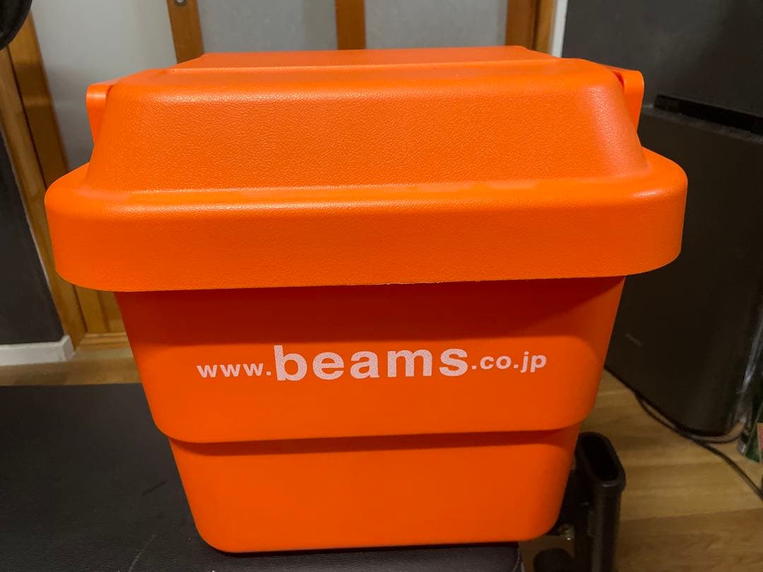 bPr BEAMS ビームス トランクカーゴ 30L オレンジ スタッキング