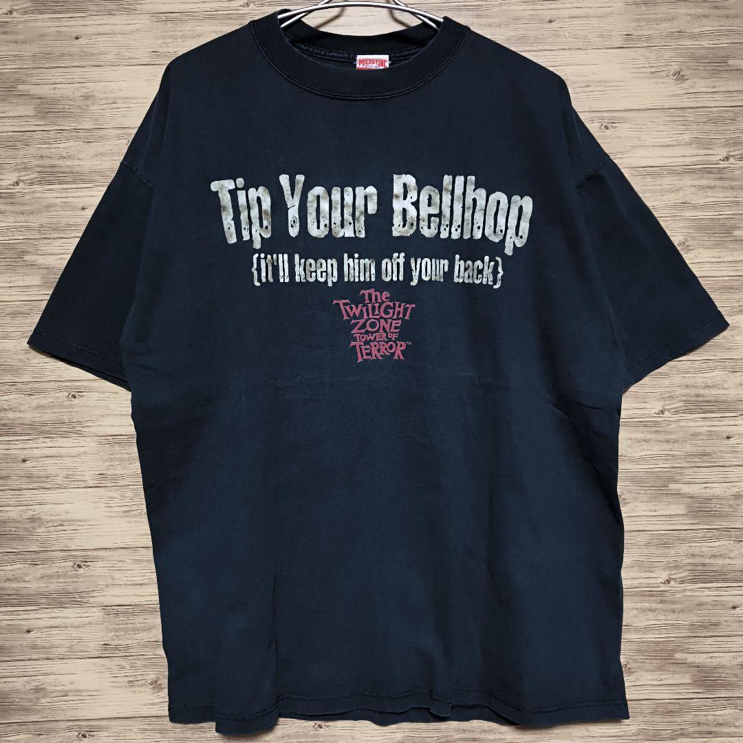 Disney towerofterror ディズニー プリントTシャツ USA製