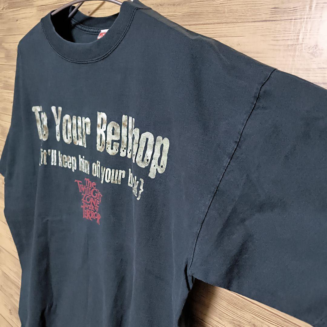 Disney towerofterror ディズニー プリントTシャツ USA製