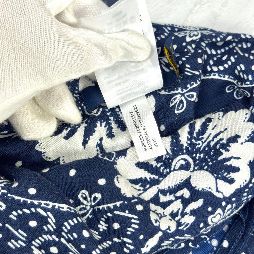 未使用 Polo Ralph Lauren バンダナ柄 ラップ巻 ロングスカート