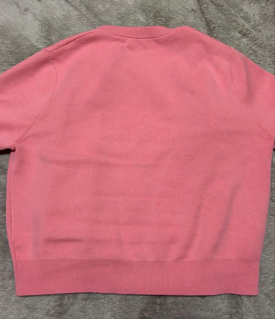 【着用1回のみ】CABaN キャバン コットンカシミヤ クルーネックカーディガン