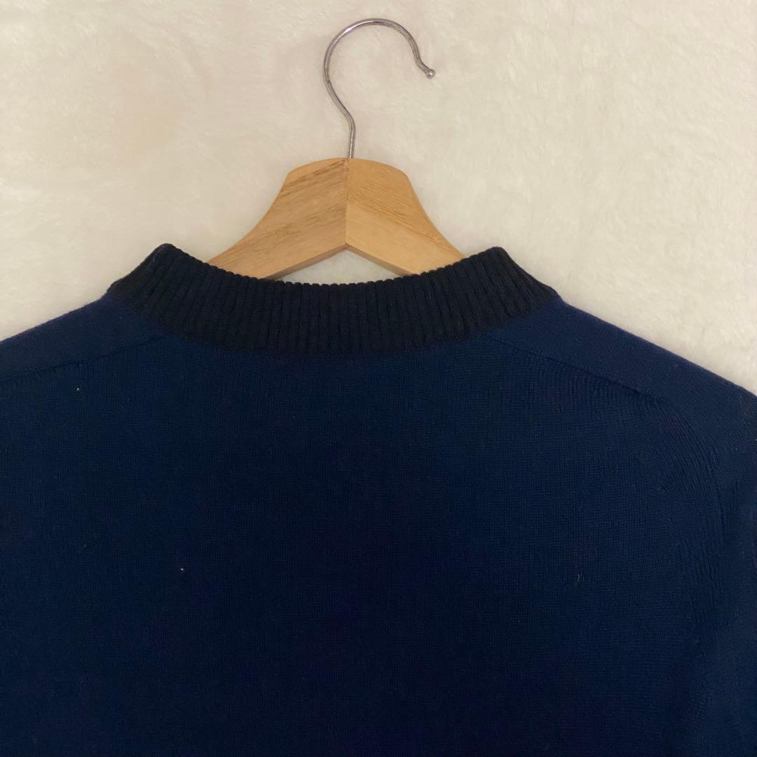 sacai ペイズリー 刺繍 ニット サイドジップ ニット ロングワンピース