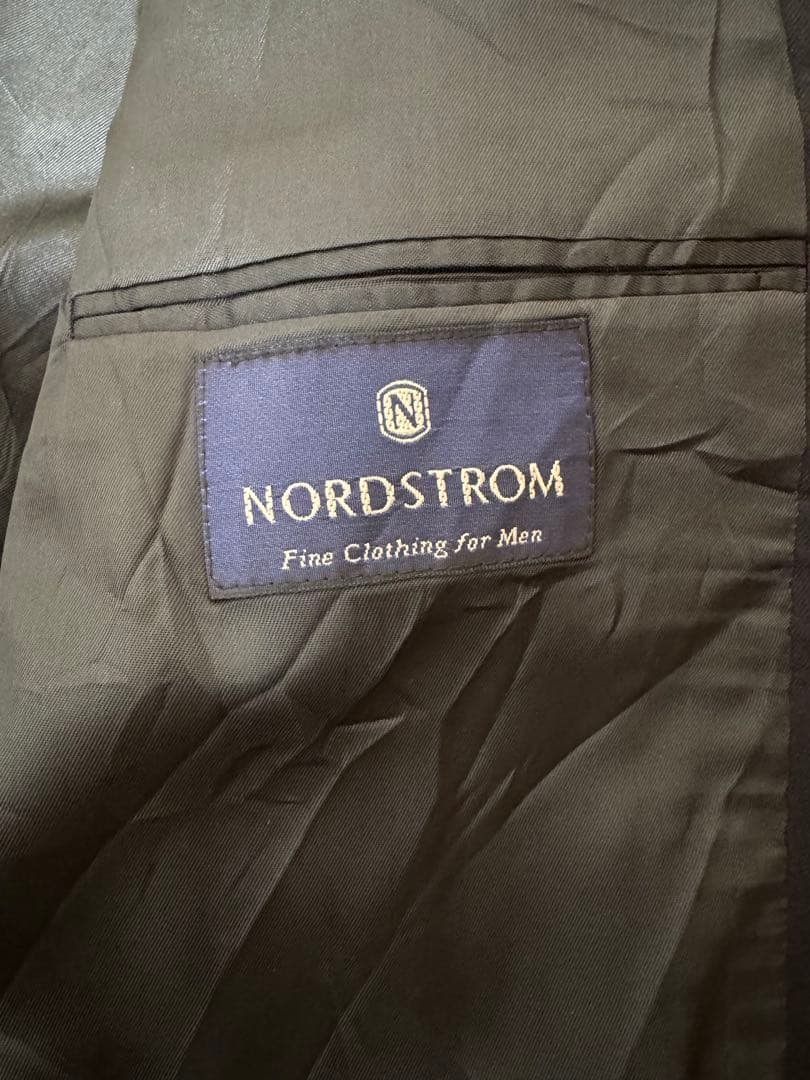 【美品】NORDSTROM 紺ブレ USA製 ウール