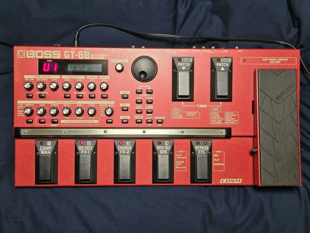 BOSS GT-6B ベースエフェクター