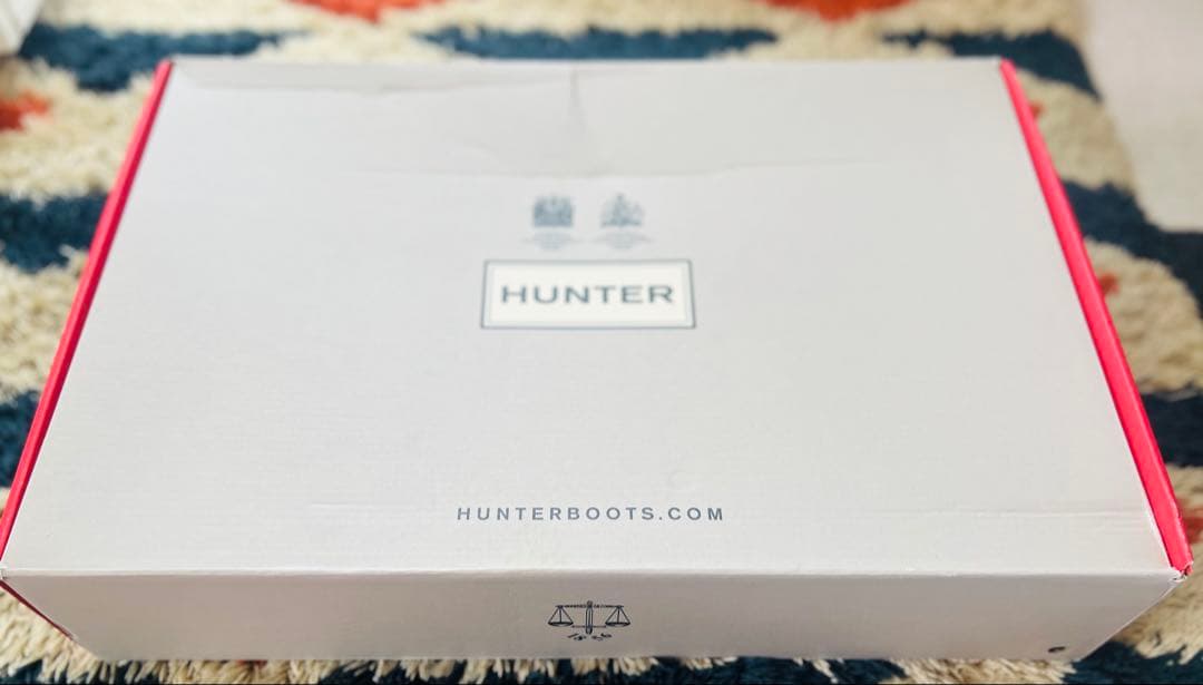 <N.>HUNTER ブラック レインブーツ