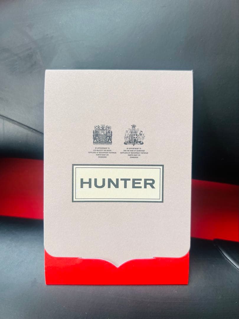 <N.>HUNTER ブラック レインブーツ