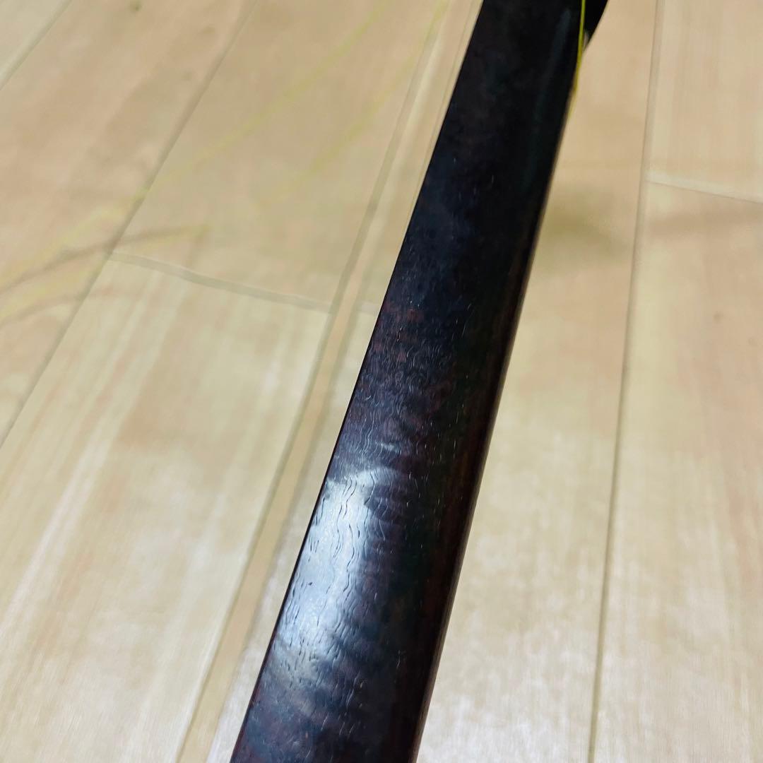 三味線 紅木　子持ち綾杉　金細 細棹　現状品