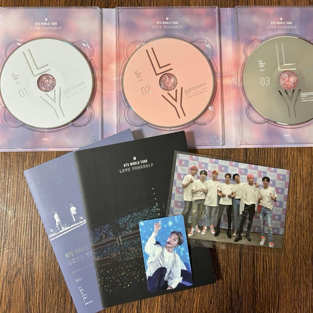 【公式】トレカ有BTS CD DVD フォトブックLOVE YOURSELF