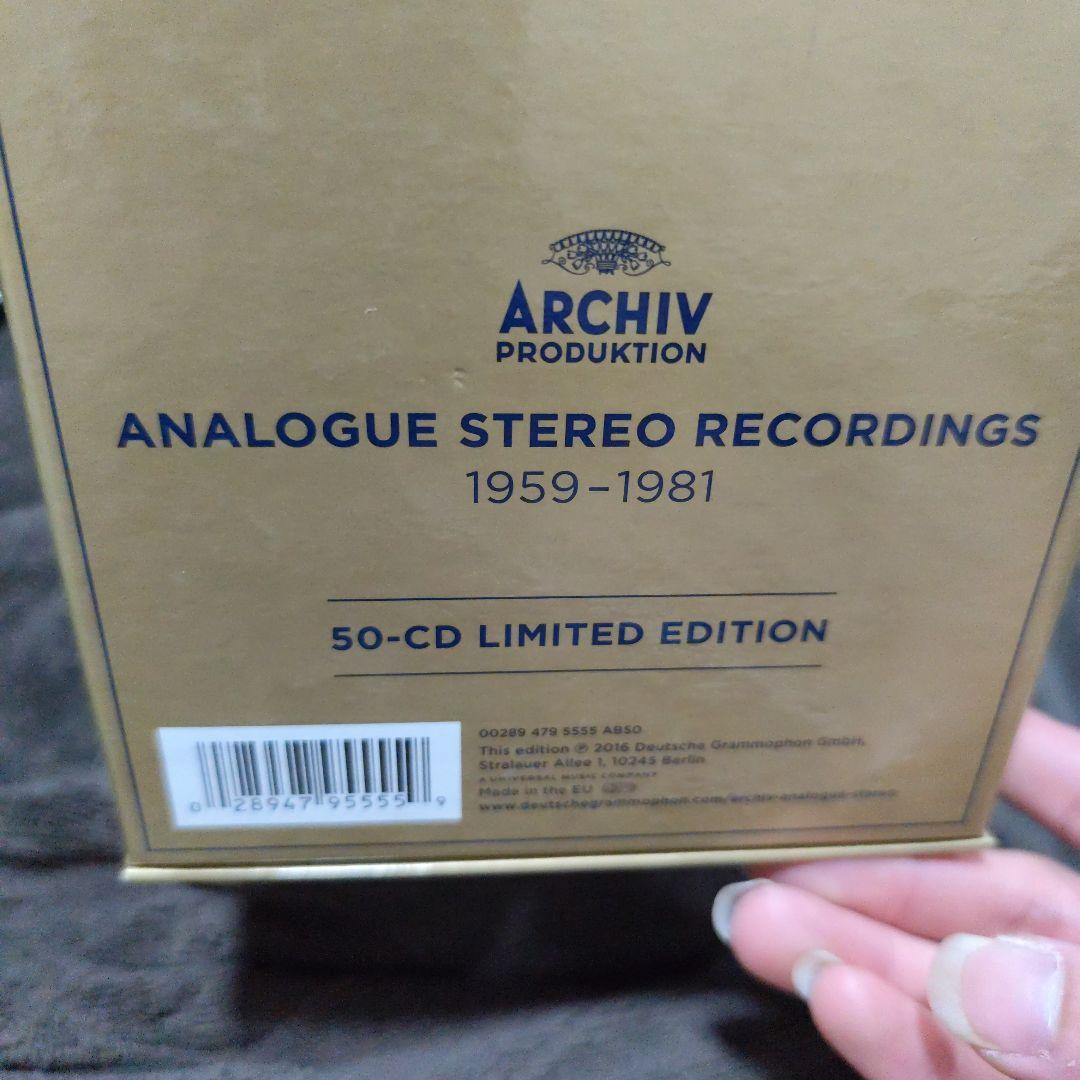 クラシック V.A ARCHIV PRODUKTION 1959-1981 50CD-BOX