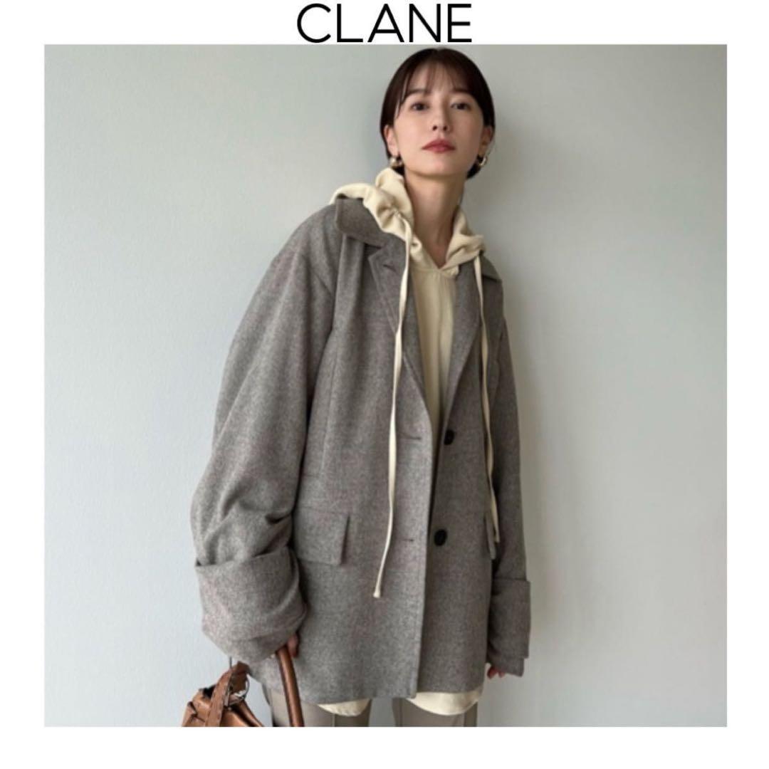 ジャケット・アウター CLANE WIDE ROLL UP SLEEVE JK