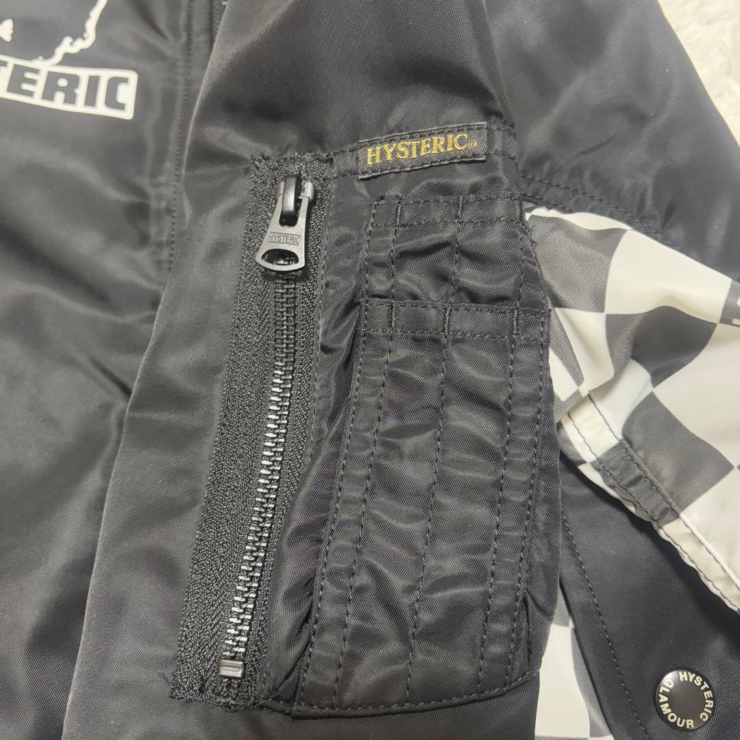 【新品】現行完売品 ヒステリックグラマー ジャケット　スクラッチMA-1