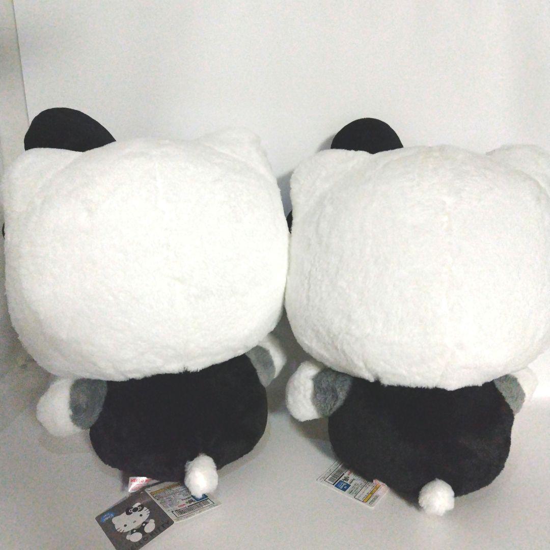 ハローキティ モノクロドールGJ ぬいぐるみ 4体セット まとめ売