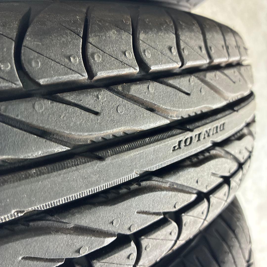 DUNLOP 145/80R12 タイヤ4本セット　2025年製　バリ溝