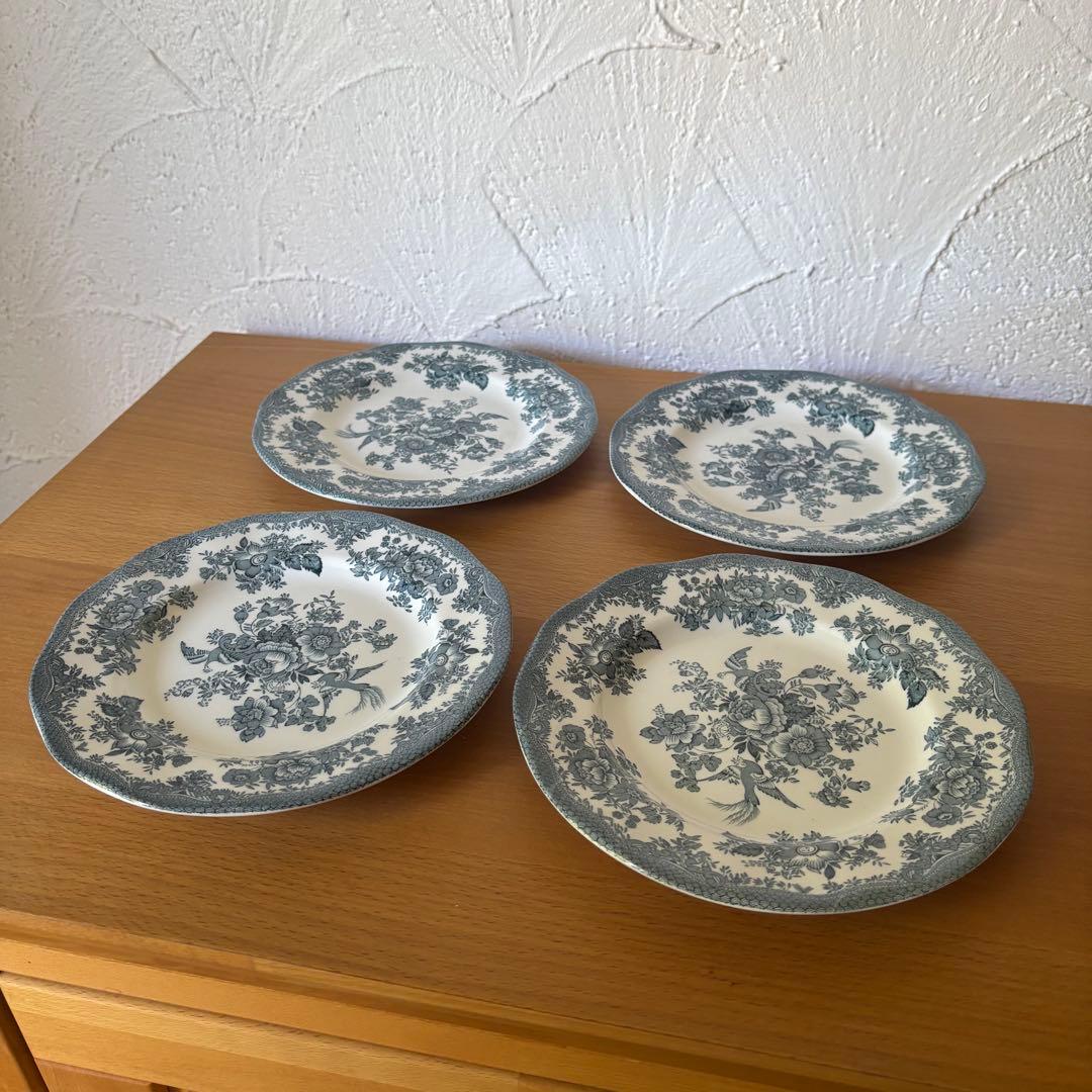 ※専用 アジアティックフェザンツ 2枚 イギリス デザート皿 エノック