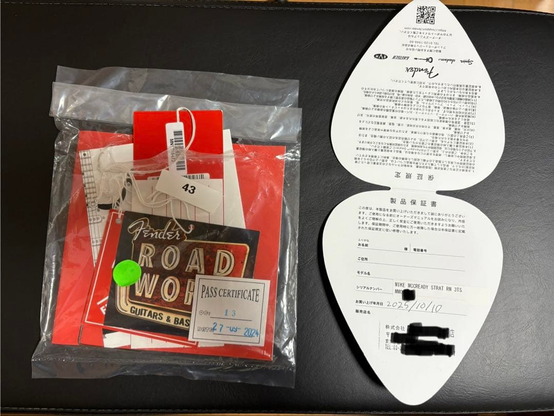 ギター Fender Mike McCready Stratocaster