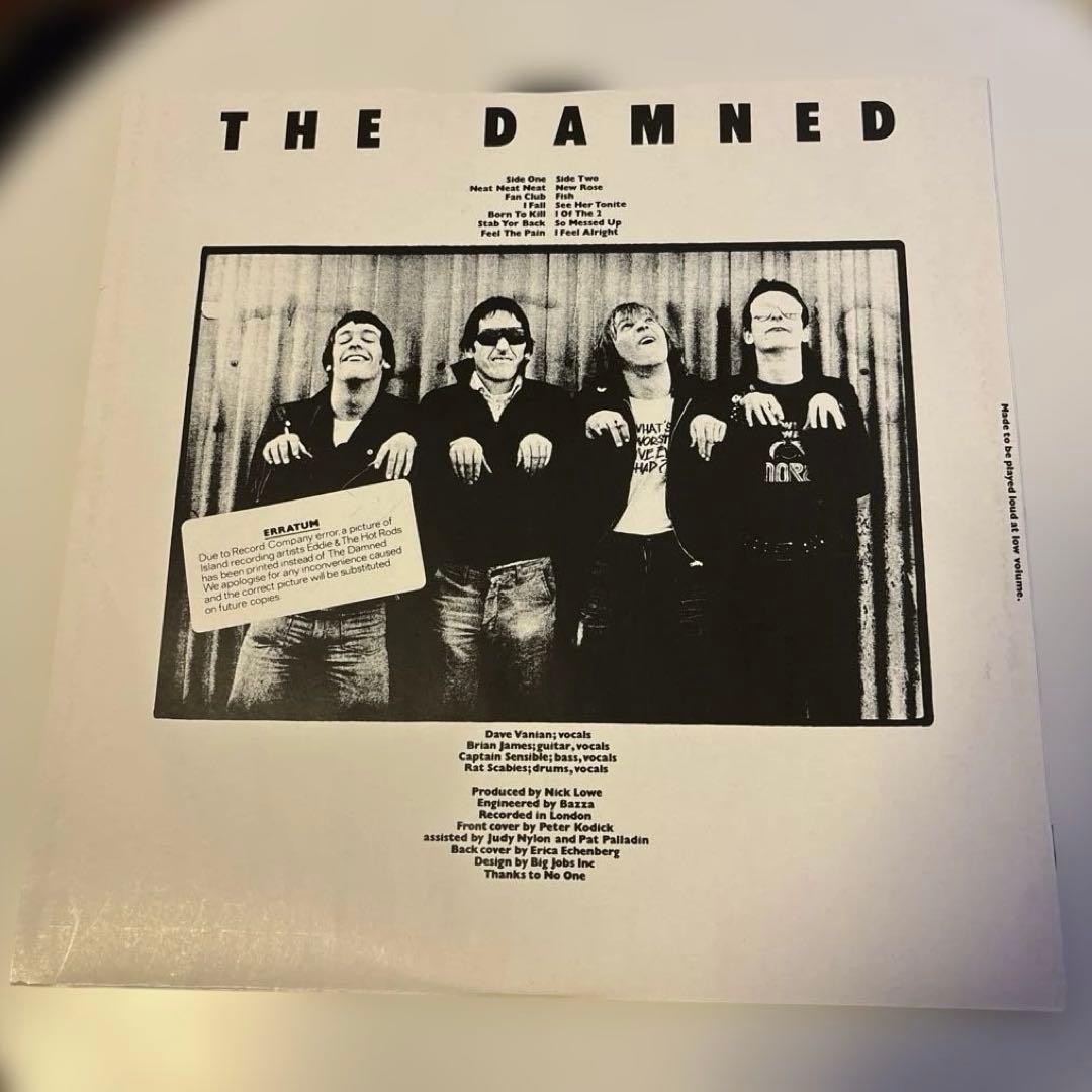 洋楽 The Damned Damned Damned Damned LP