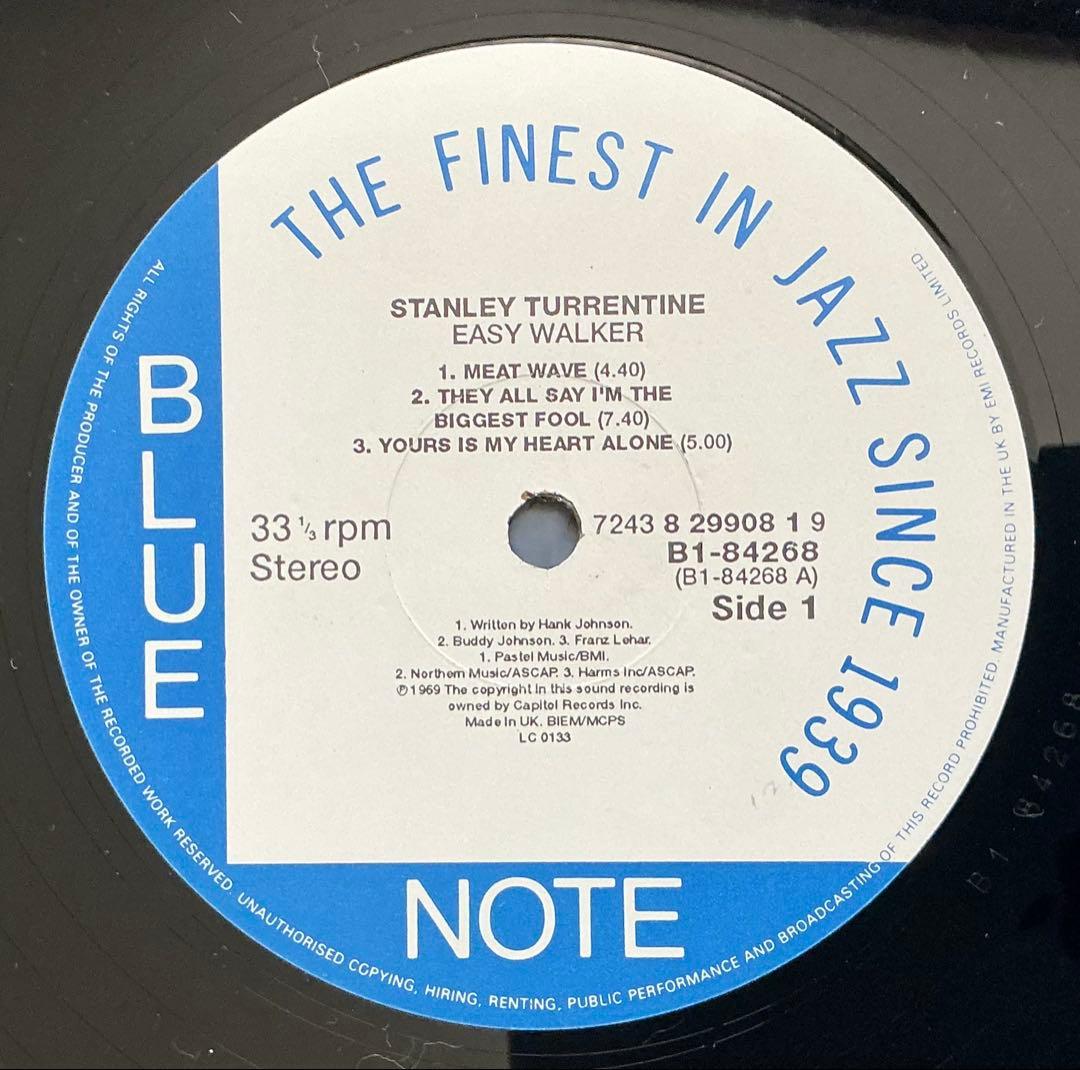 Stanley Turrentine / Easy Walker【LP】