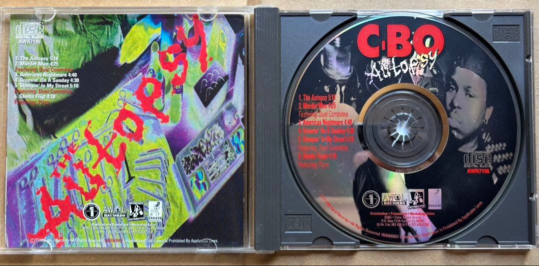 洋楽 G-Rap / C-BO - The Autopsy