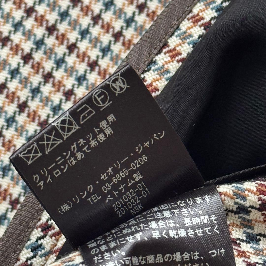 美品　セオリー 千鳥格子 テーラードジャケット サイズ8