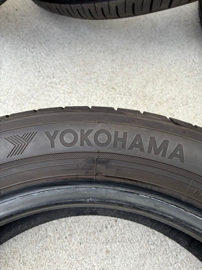 送料込み155/65r14ヨコハマ　ブルーアース4本セットバリ山