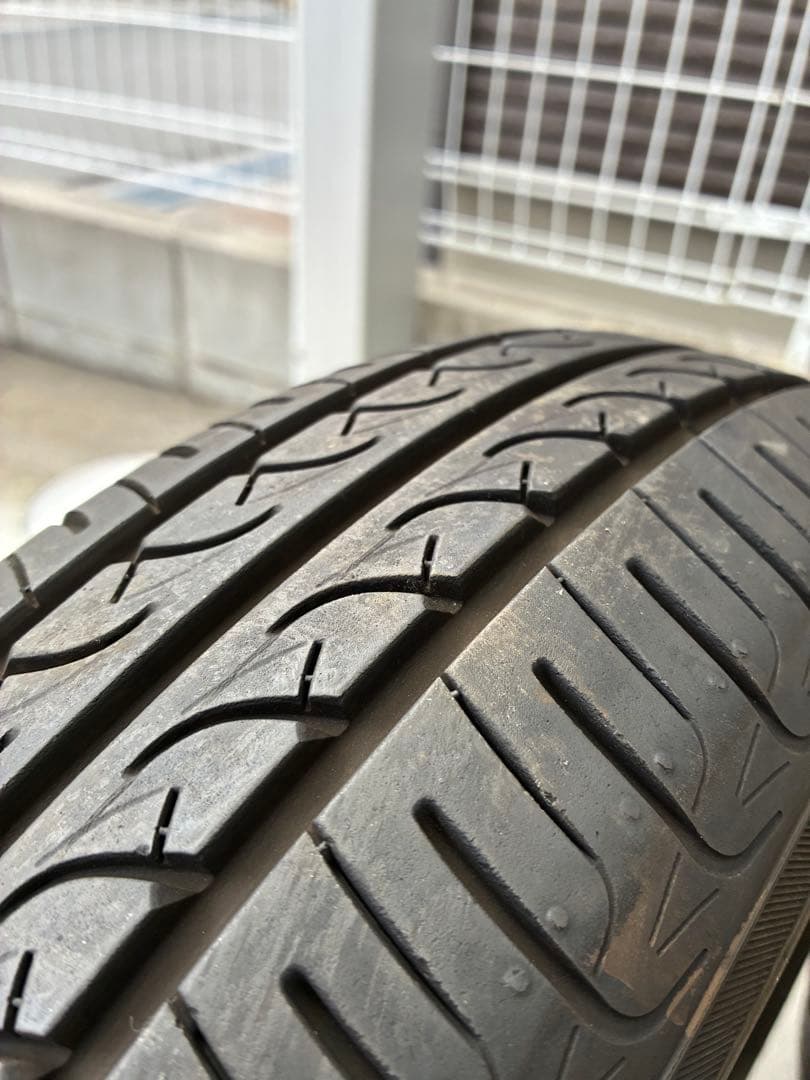 送料込み155/65r14ヨコハマ　ブルーアース4本セットバリ山