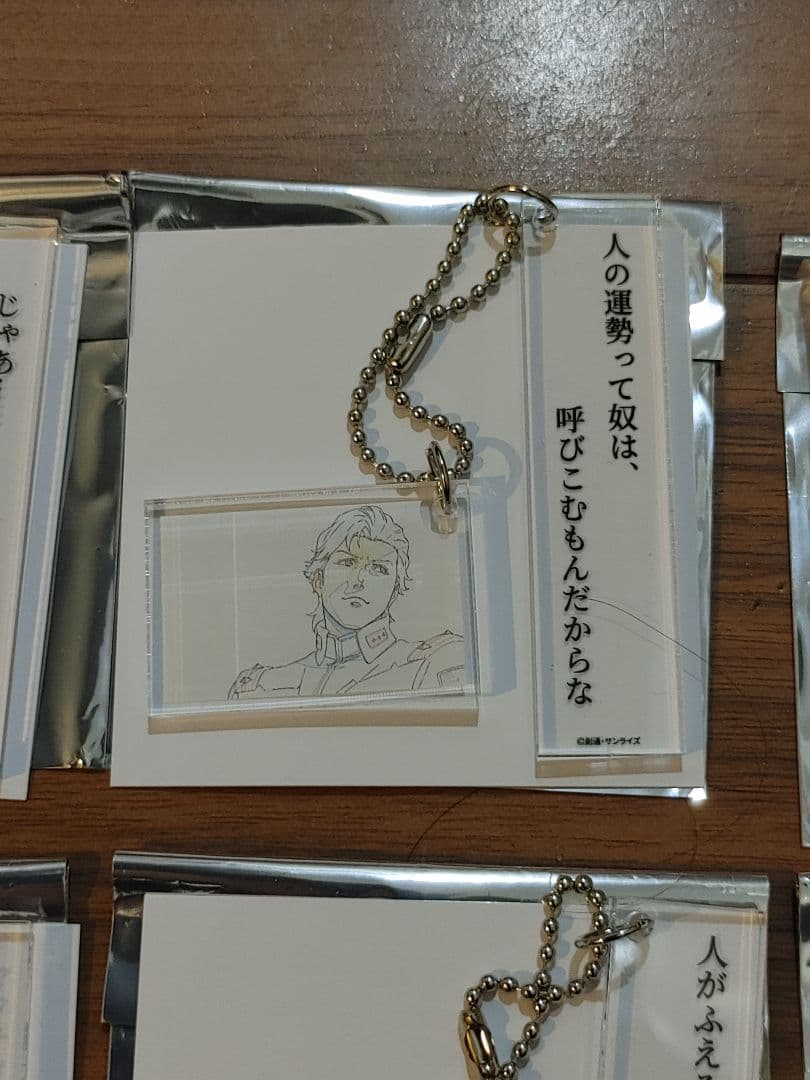 閃光のハサウェイ　キルケーの魔女 2連アクリルキーホルダー コンプ　セット