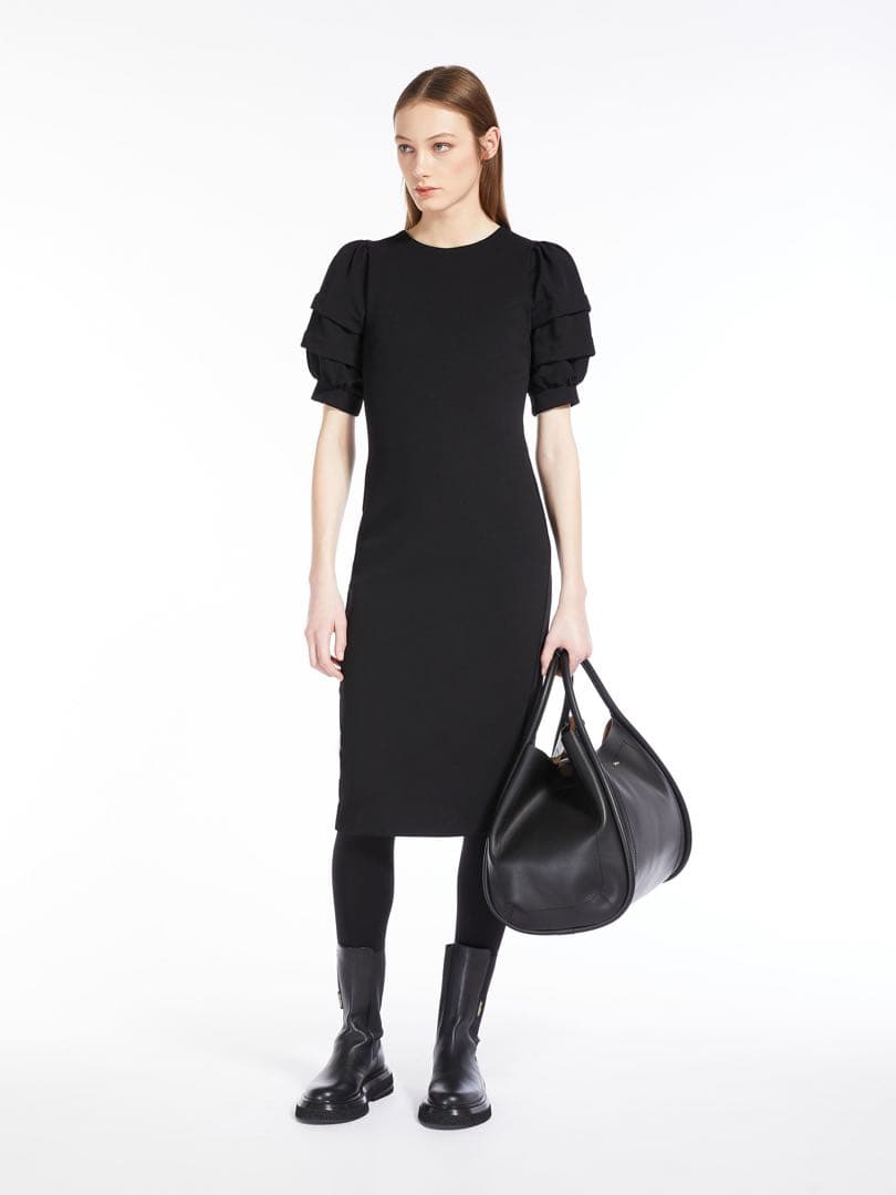 MAX MARA マックスマーラ 23SS 新品同様 パフスリーブ ワンピース