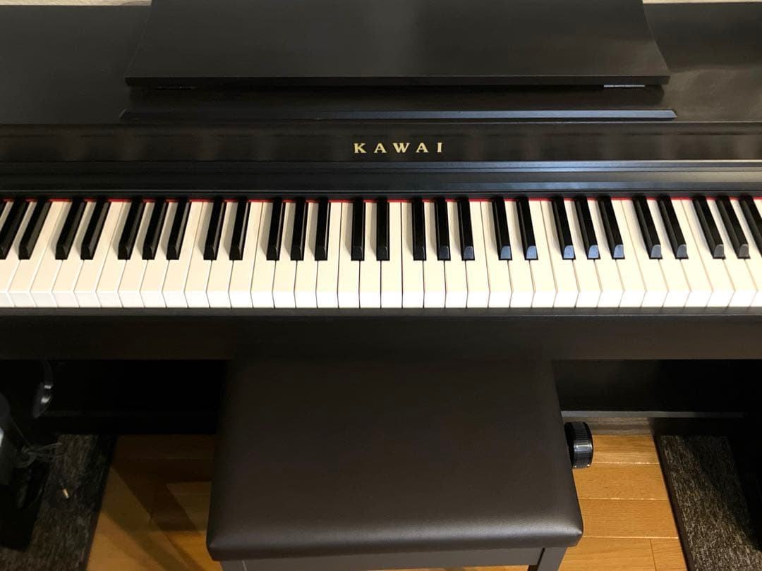 KAWAI 電子ピアノ CN201 R ローズウッド調　22年製