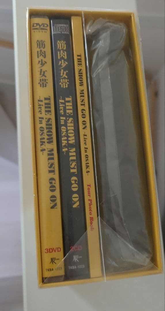 筋肉少女帯　THE SHOW MUST GO ON 3DVD 2CD