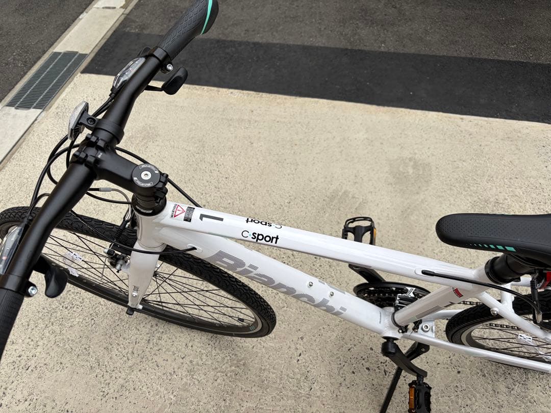 【ゆぴ】Bianchi C Sport クロスバイク