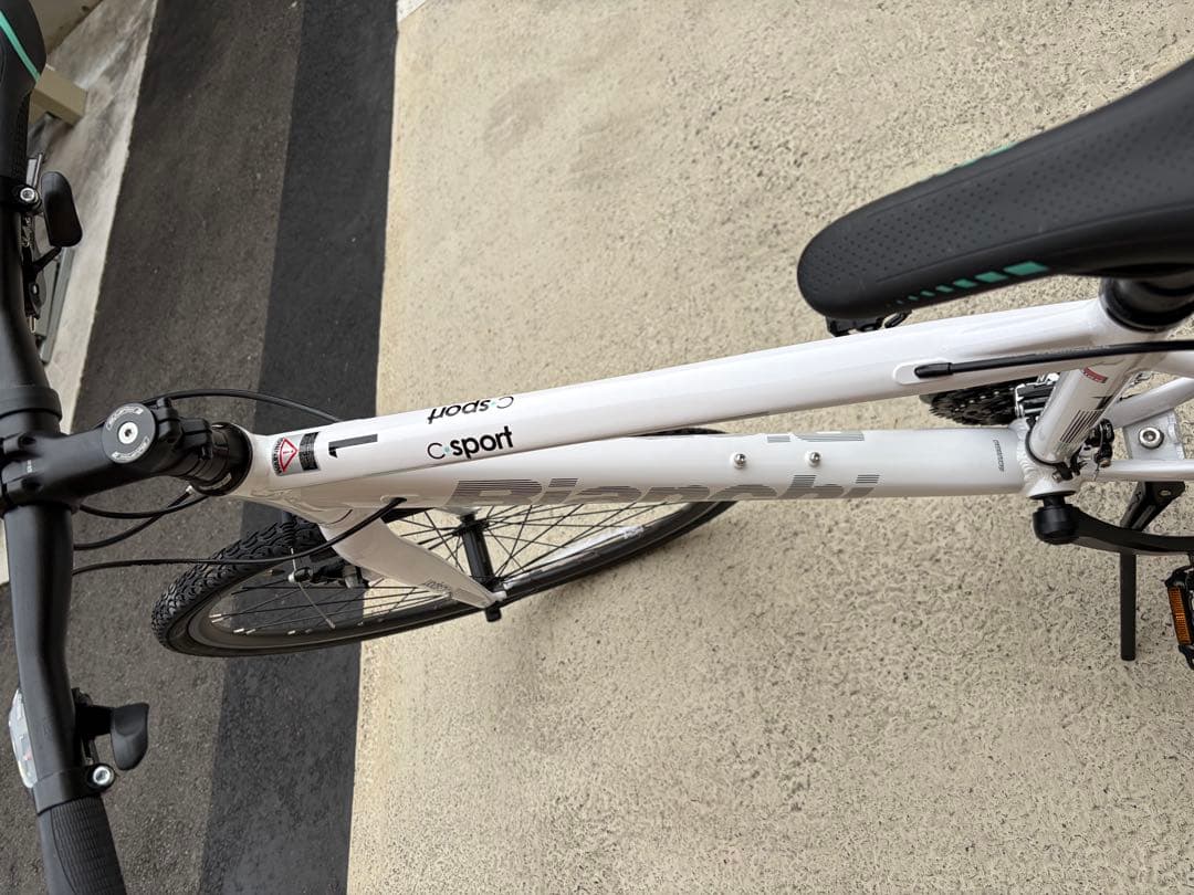 【ゆぴ】Bianchi C Sport クロスバイク