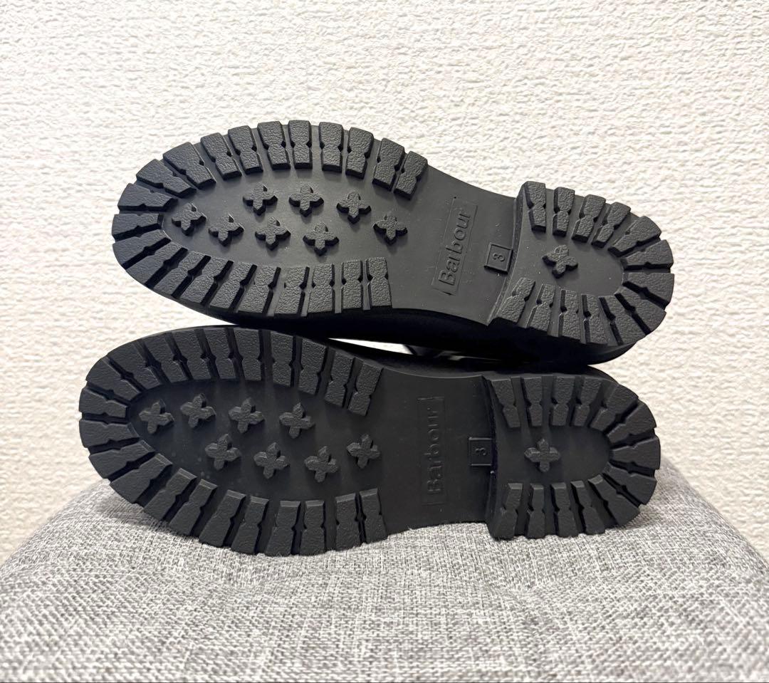 【美品】Barbour Wilton サイドゴア レインブーツ 22〜22.5