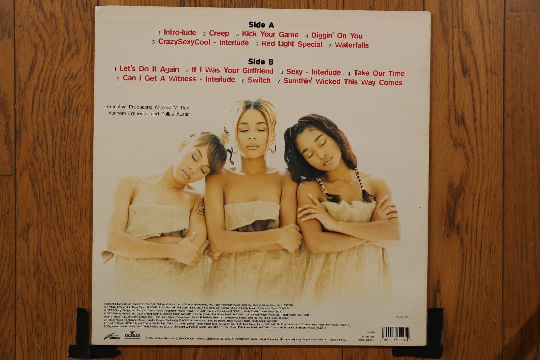 TLC : CrazySexyCool LPレコードアルバム　USオリジナル盤