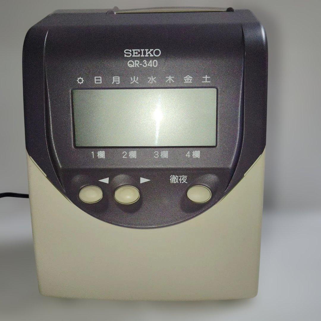 SEIKO タイムレコーダー　QR-340