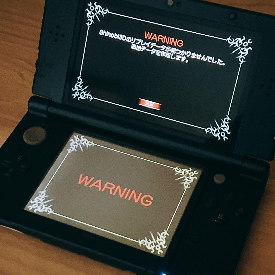 【ニンテンドー3DS】Shinobi 3D 起動確認済み