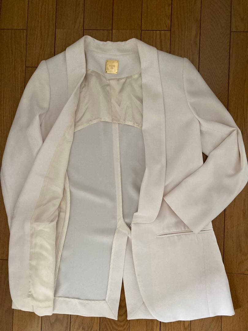 MUSE Deuxieme Classe タキシードジャケット 白 オケージョン