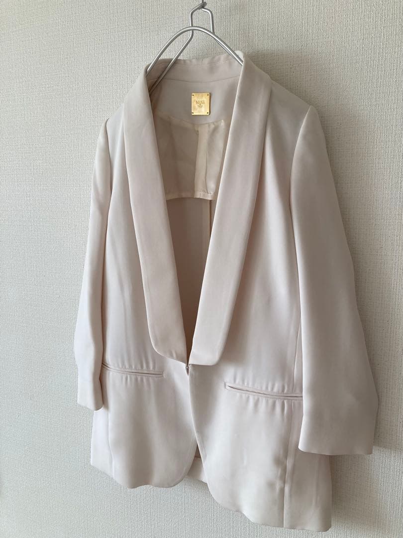 MUSE Deuxieme Classe タキシードジャケット 白 オケージョン