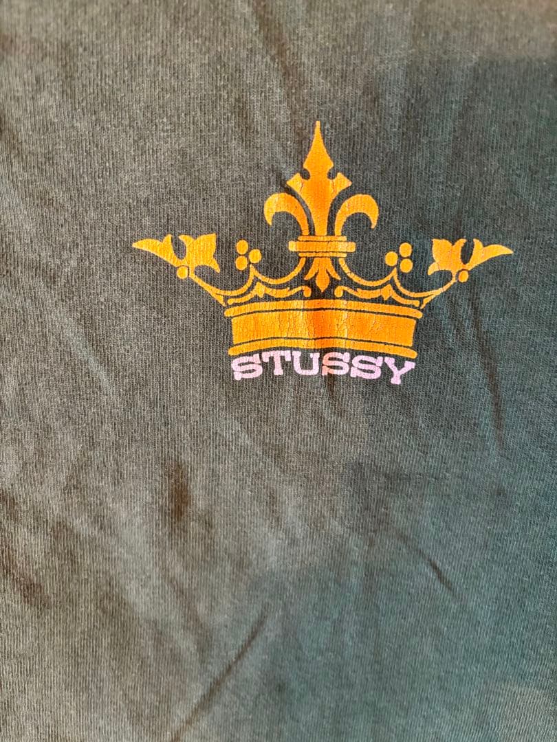 L*Y様 old stussy crown Tシャツ