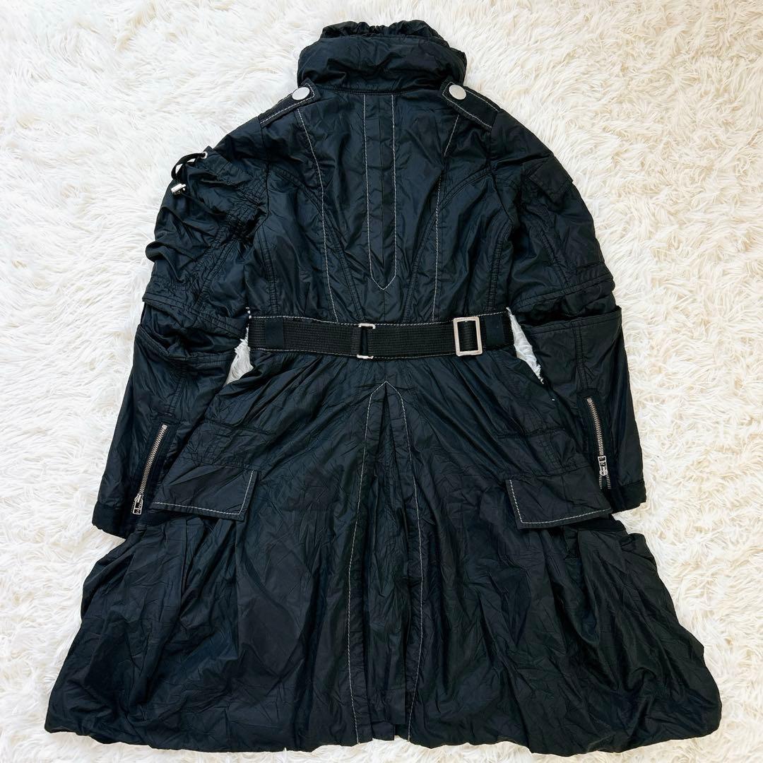 00s archives y2k ジルボー　 パラシュートギミックコート　シワ