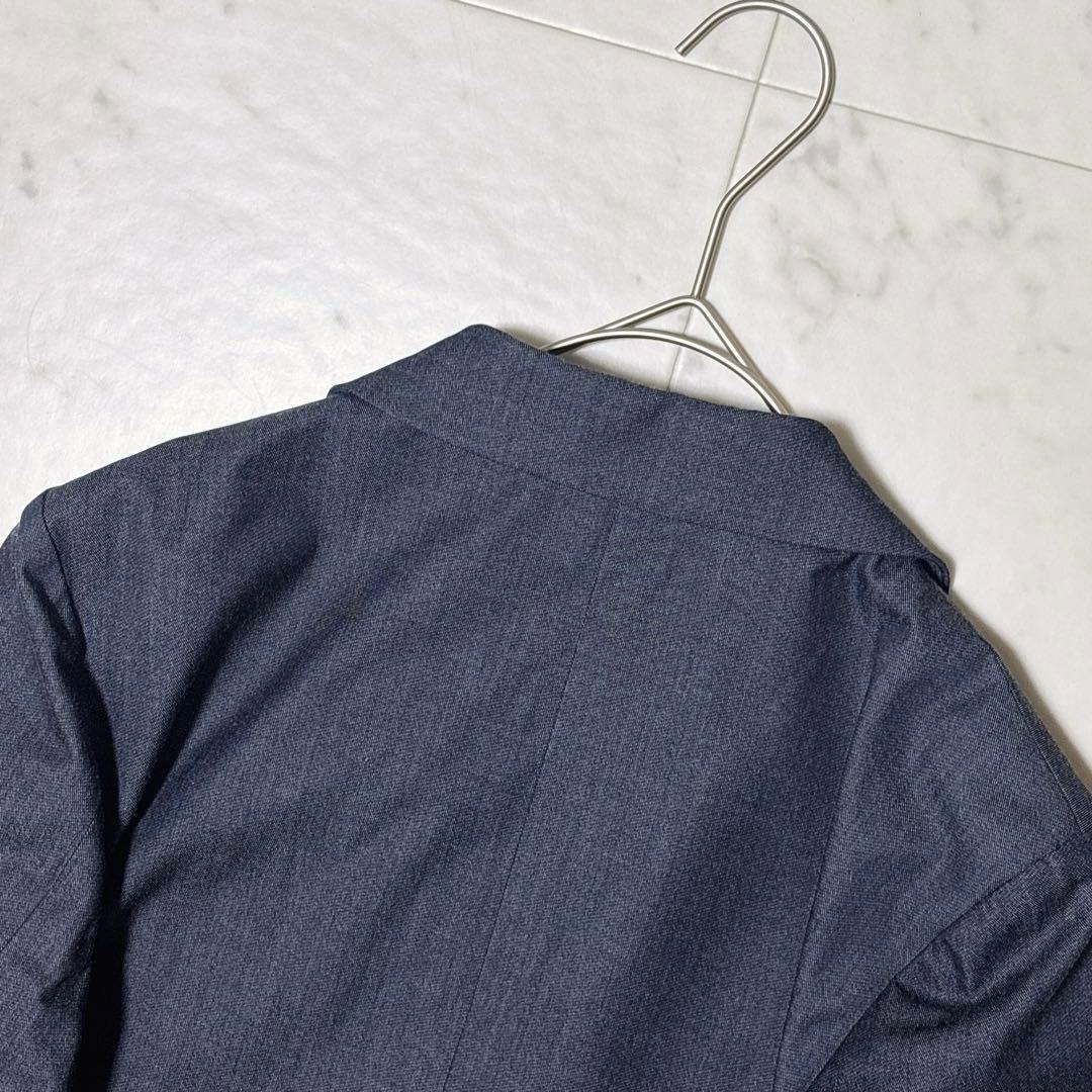 極美品 green label グリード シャンブレー ダブル ジャケット