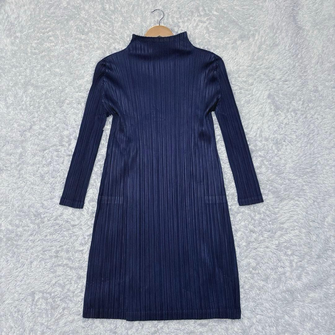 【PLEATS PLEASE】イッセイミヤケ プリーツワンピース サイズ2