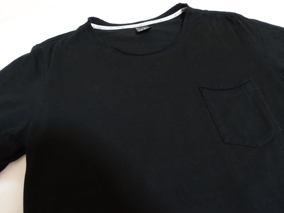 NUMBER(N)INE 切りっぱなし加工 ポケットTシャツ