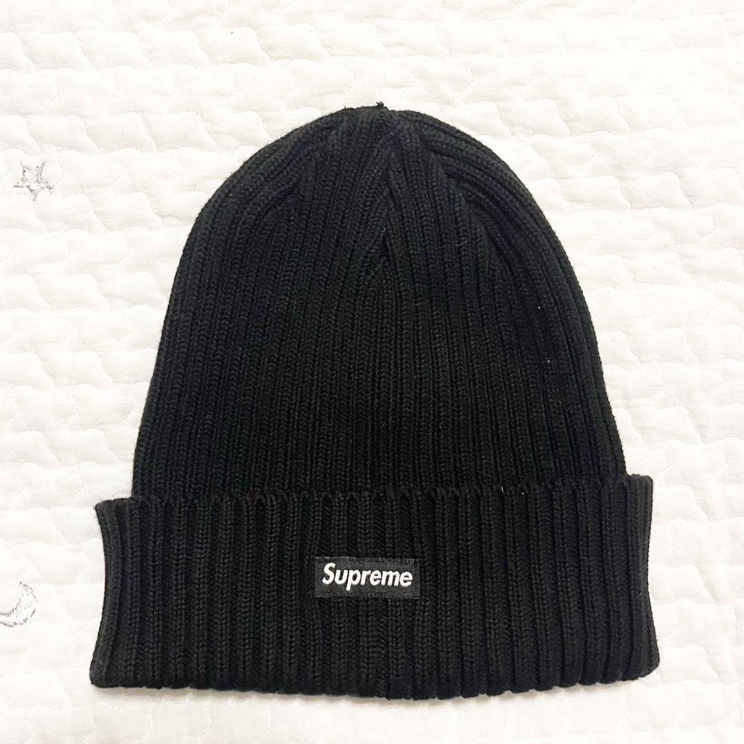 ★着画あり★Supreme Overdyed Beanie Black