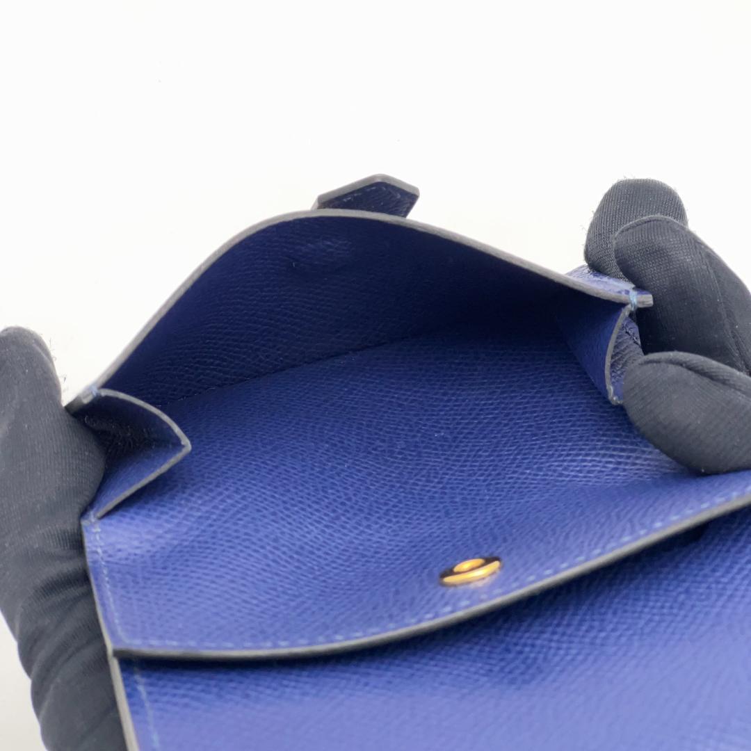 【専用】 エルメス ベアンミニ ブルーニュイ ネイビー ゴールド金具 W刻印 紺